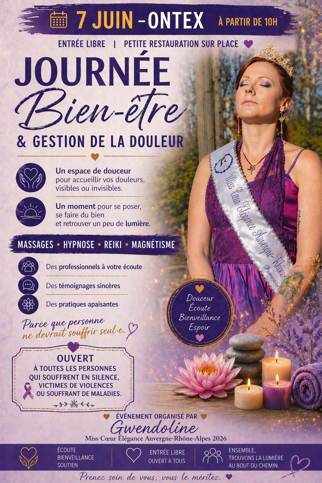 Evènement : Journée bien-être et gestion de la douleur