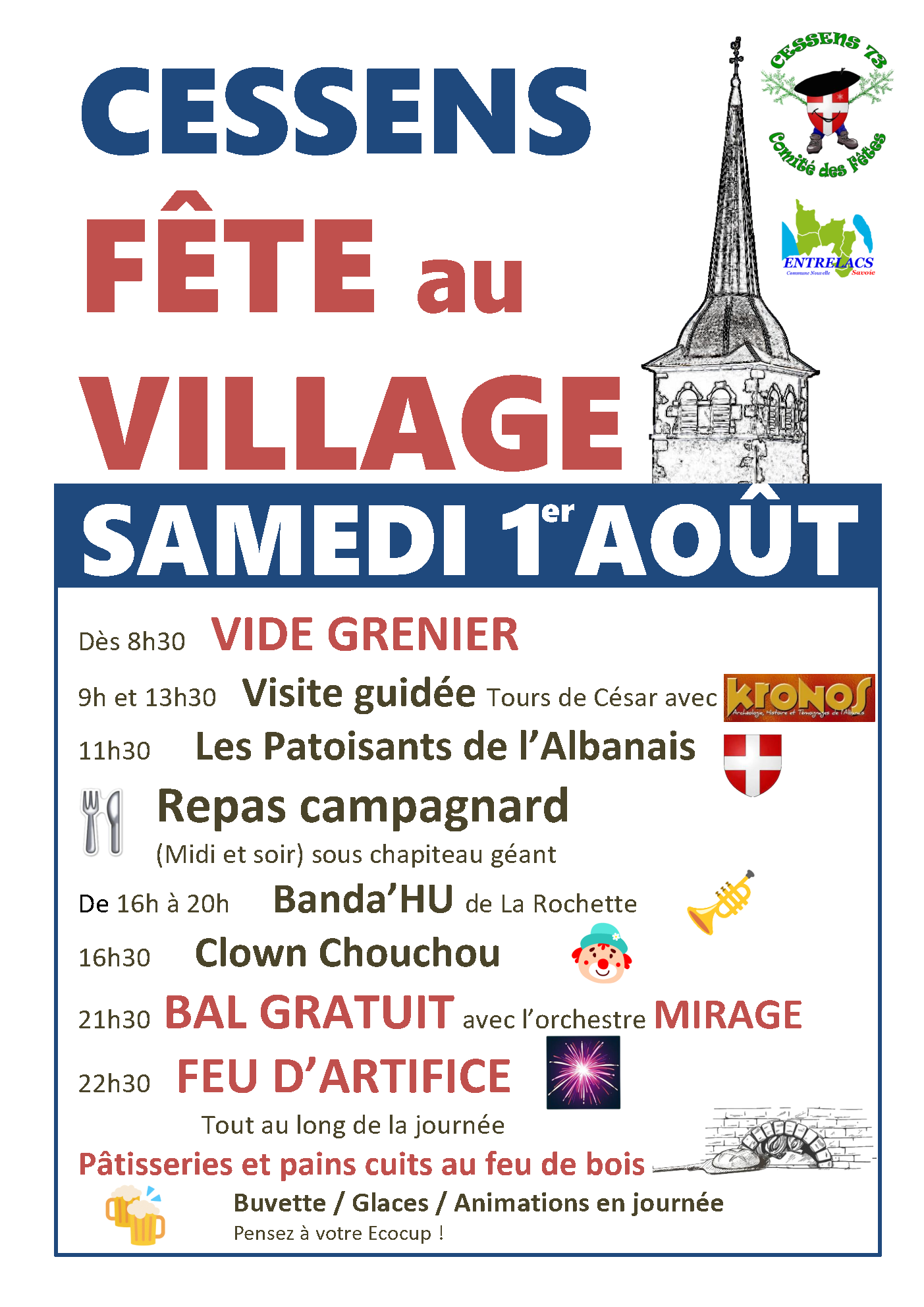 Evènement : Fête au village de Cessens