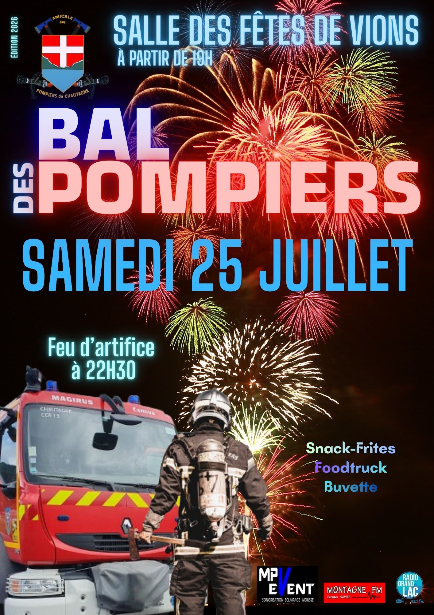 Évènement : Bal des pompiers
