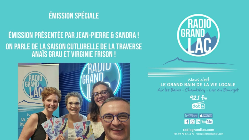 Spécial - Saison cutlurelle de la Traverse - Anaïs Grau et Virginie Frison - 29 / 08 / 2026 38 maxresdefault 2